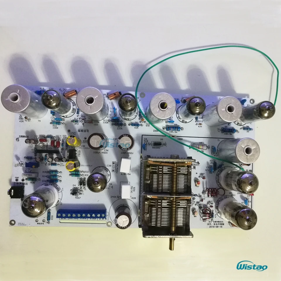 Goede IWISTAO Buis FM Stereo Radio Tuner Afgewerkt PCBA Voorversterker Versie Geen Inclusief Transformator HIFI Audio 110 V 220 V DIY