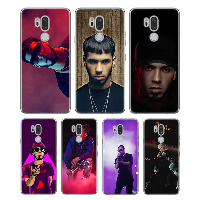 

Silicone Soft Phone Case Anuel aa Ozuna for LG K50 K40 Q8 Q7 Q6 V50 V40 V30 V20 G8 G7 G6 G5 ThinQ Mini Cover