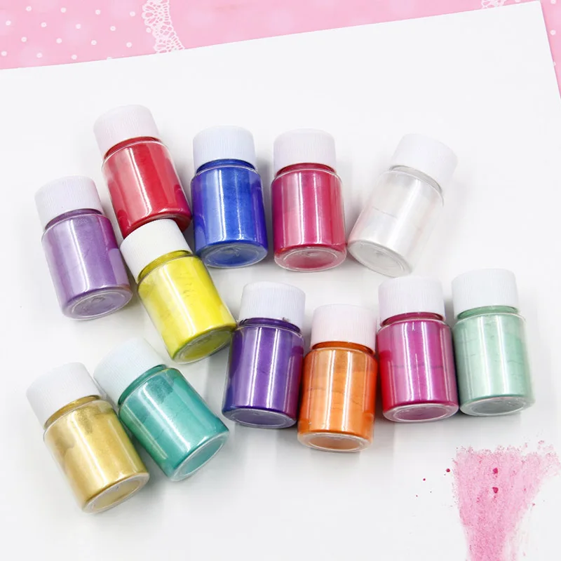DIY Slime набор блеск порошковый наполнитель пигмент украшения для детских игрушек родители ребенок интерактивный жемчужный порошковый краситель пушистый поставки слаймов