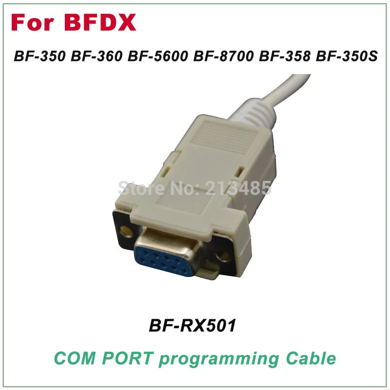 BF-RX501 COM порт ПК Кабель для программирования для BFDX BF-350 BF-360 BF-5600 BF-8700 BF-358 BF-350S