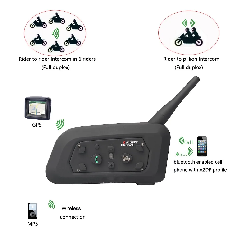 V6 helmet intercom Clearance