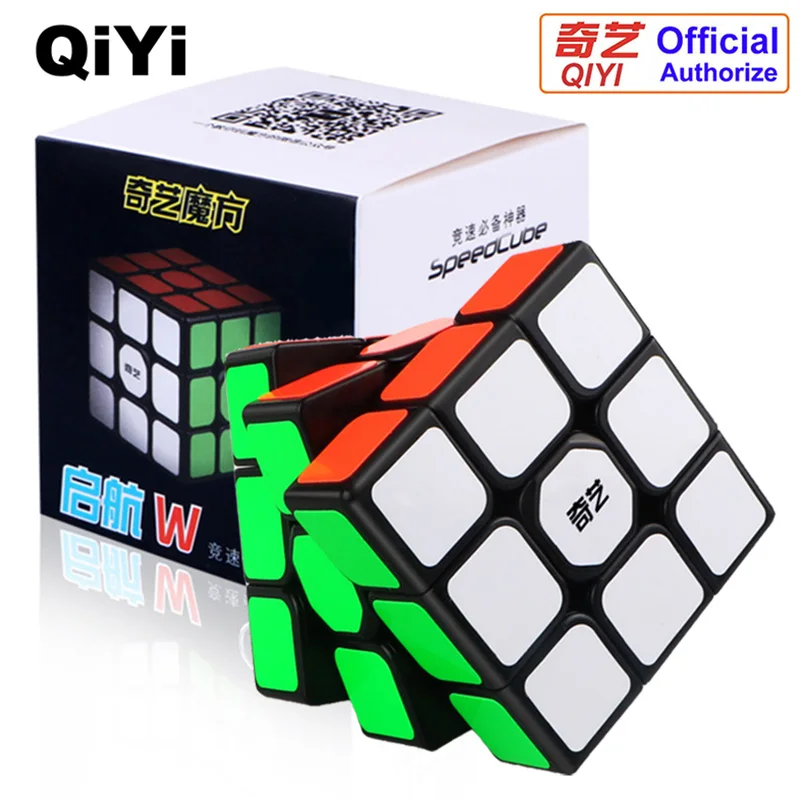 QiYi магический куб профессиональный 3x3x3 скоростной куб головоломка Cubo magico Kubus Neo Cubo 3x3 Развивающие игрушки для детей подарок куб