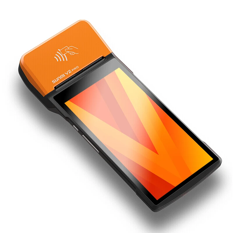 Sunmi V2 برو 4G الروبوت محطة POS المحمولة مع طابعة واي فاي NFC المحمول POS مع الباركود ماسحة Sunmi V2 برو 4G الروبوت محطة POS المحمولة مع طابعة واي فاي NFC المحمول POS مع الباركود ماسحة