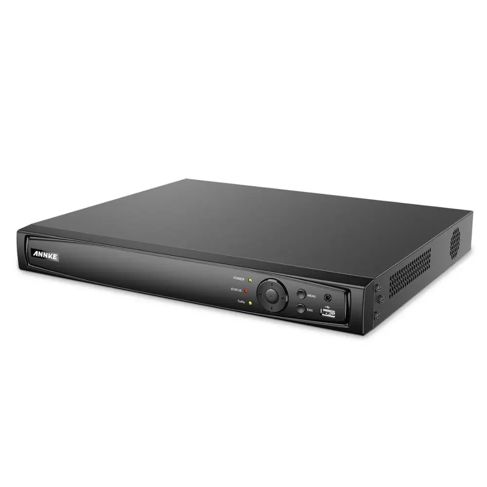 Сетевой видеорегистратор ANNKE 16CH 4K POE для комплекта видеонаблюдения сетевой VGA HDMI