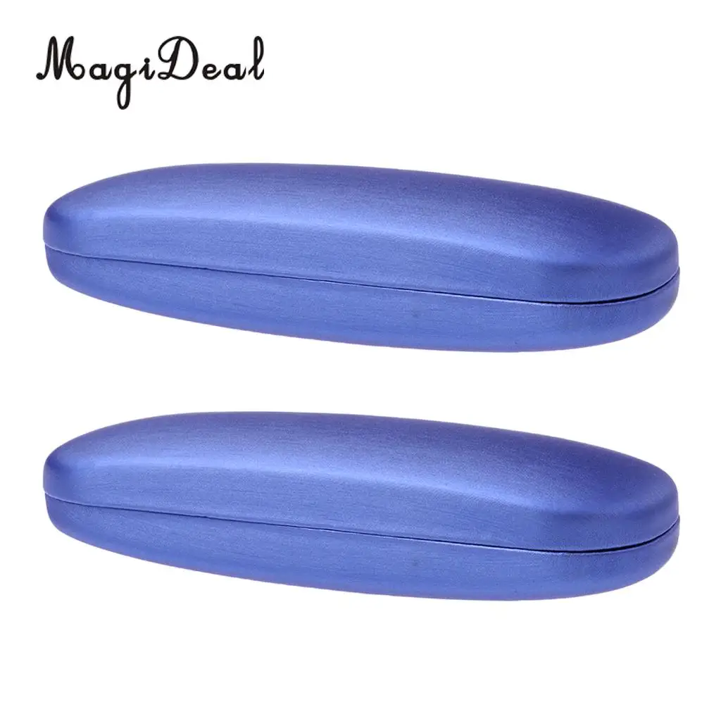 2pcs Portable Design Vision Protective Hard Shell Glasses Case Box for Eyeglasses Sunglasses Accessories