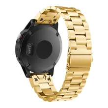 Браслет для Garmin Fenix 5 gps часы из натуральной нержавеющей стали браслет быстрая замена подходит ремешок Прямая 0818