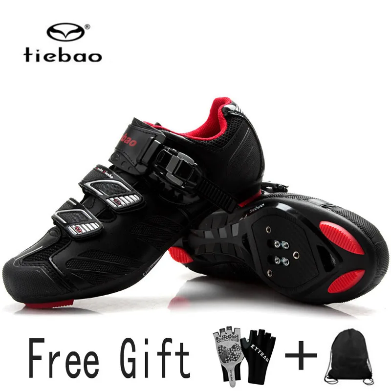 

New Tiebao Men Road Bike Bicycle Shoes Anti-slip Breathable Cycling Shoes Triathlon Athletic Sport Shoes Zapatos bicicleta