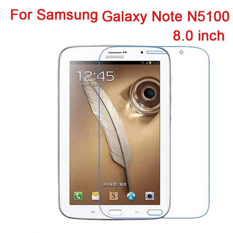 9H Настоящее Закаленное стекло пленка для Samsung Galaxy Note 8 0 GT-N5110 N5100 защита экрана