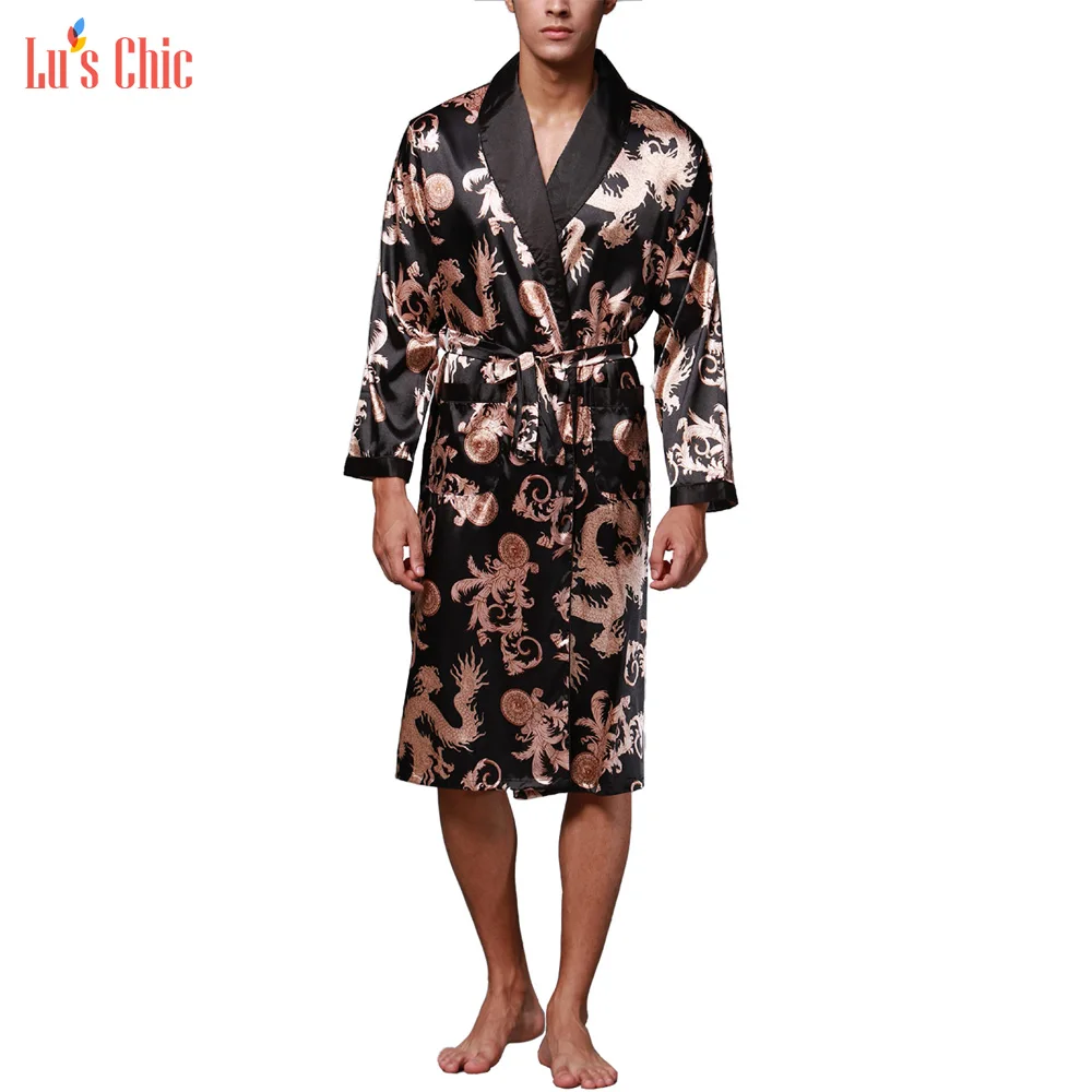 long sleeve kimono robe