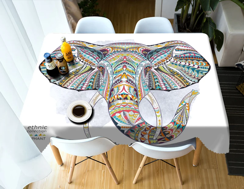 

Flower in the sea at dusk 3d Tablecloth Stereo Tablecloth Tapestry