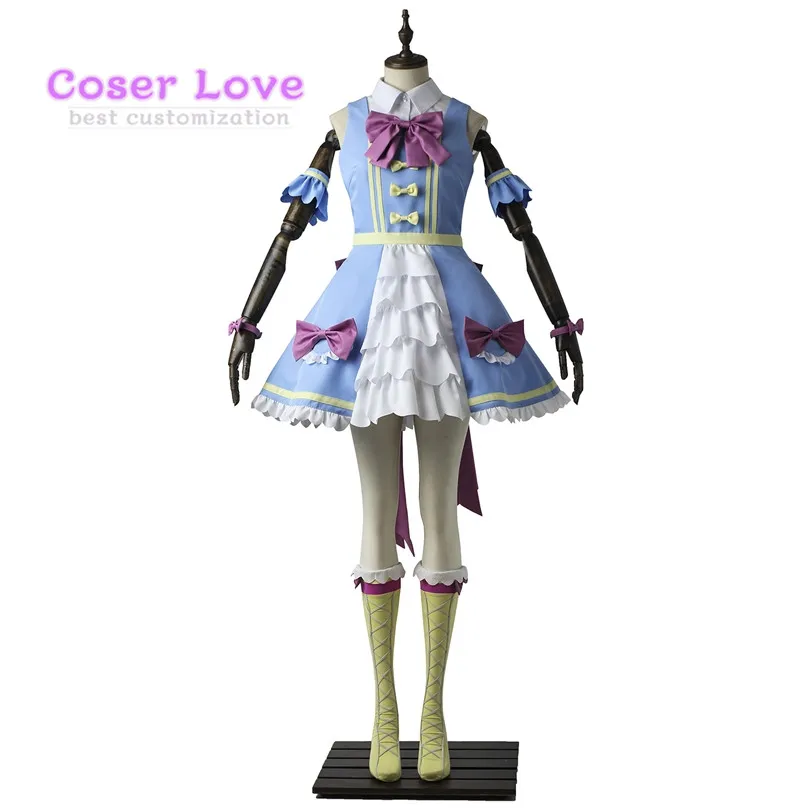 Anime Pripara Idol Time Pretty Rhythm Manaka Laala Girls Dress Cosplay Costume Halloween Christmas Carnival | Тематическая одежда