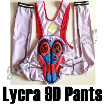 

Cycling Lycra Pants Gel Pad Men's Cycling Sportwear Bike BIB Tights Cycling Suspender Pants Free Shipping L9DBP