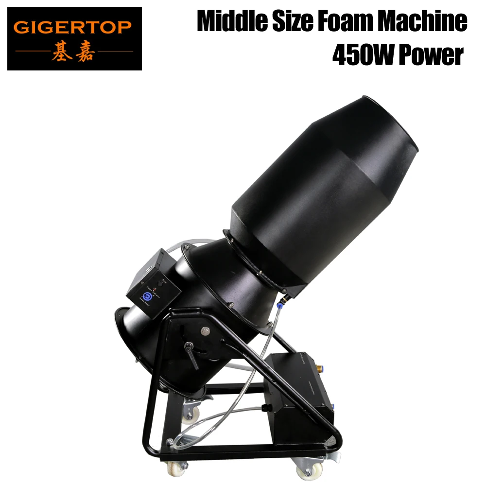 Gigertop TP-T106B Middle Size Super Foam Jet Machine Power Control Foam Cannon with Wheels Portable 5m Spray Distance 110V/220V Gigertop TP-T106B Middle Size Super Foam Jet Machine Power Control Foam Cannon with Wheels Portable 5m Spray Distance 110V/220V
