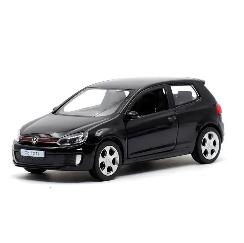 

1pc 1:36 12cm delicacy Volkswagen Golf GTI business car pull back alloy model vehicle home decoration boy toy gift