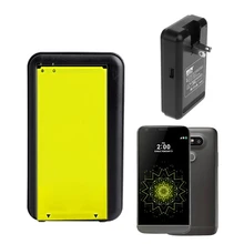 Интеллигентая(ый) Внешняя USB Батарея стенового путешествия Зарядное устройство адаптер США Штепсель для LG G5