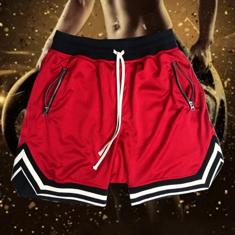 Мужские шорты для бодибилдинга, дышащая быстросохнущая доска, шорты для бега по колено, спортивные штаны для мужчин, для фитнеса, для тренировок, пляжные шорты