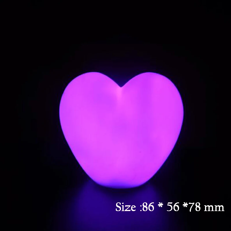 heart love night light colorful led night lamp (5)