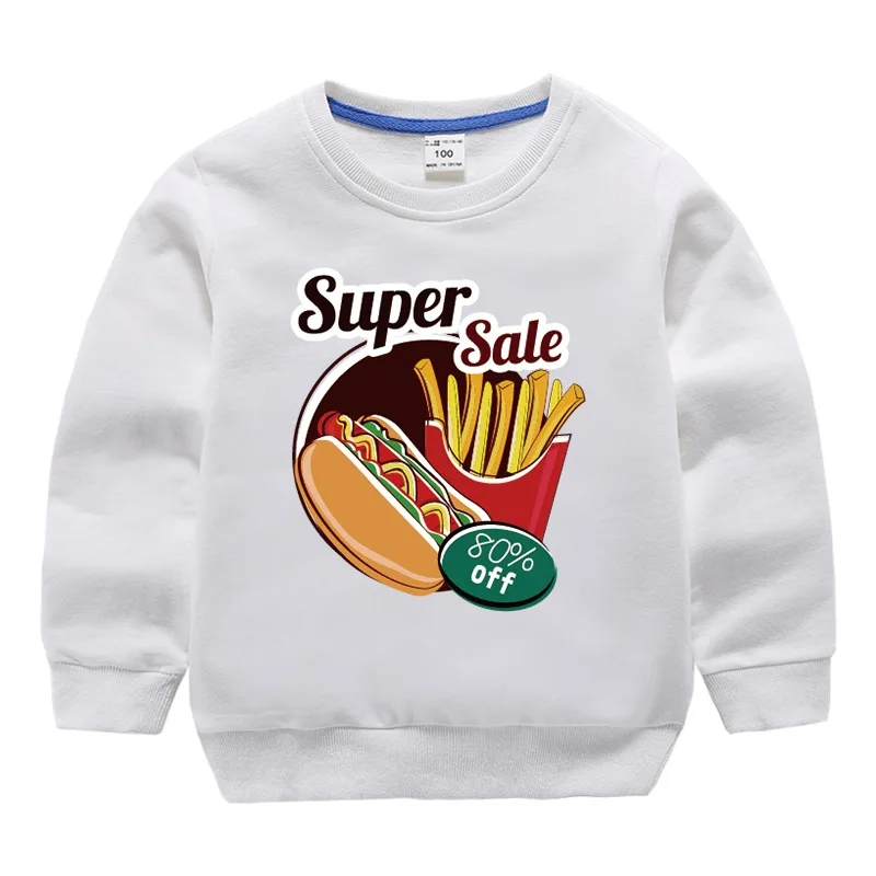 

Children's wear boy Nvhaiziweiyi 2019 new autumn fries pattern printing spring and autumn cover in the children's autumn jacket