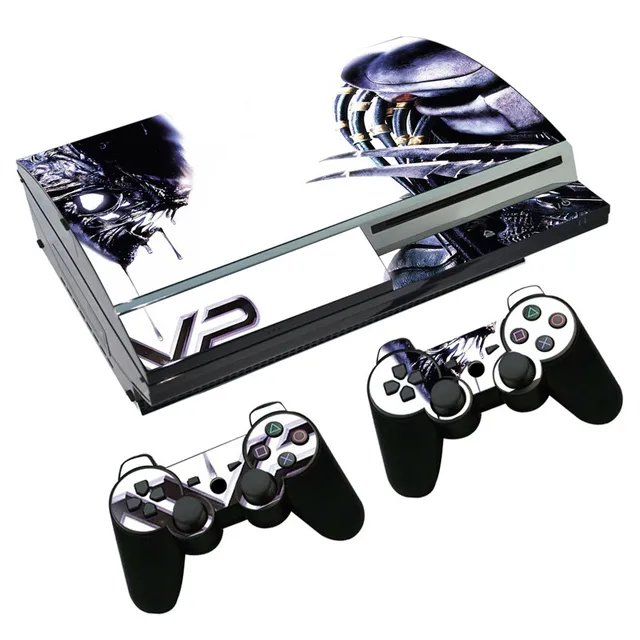 Cheap Skin Sticker Decal for PS3 Fat PlayStation 3 Console and Controllers For PS3 Fat Skins Sticker Vinyl Film - Spider man Venom