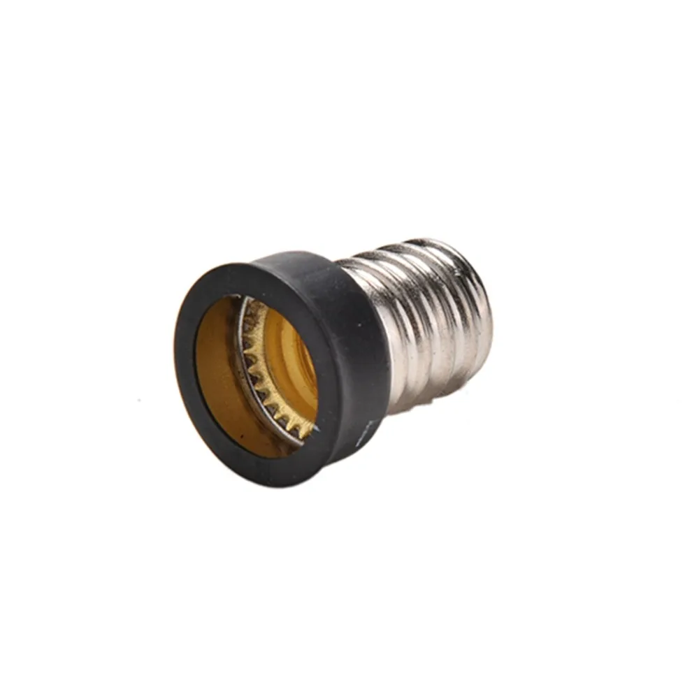 Прочный 2 шт. E14 для E12 Светодиодный лампа держатель конвертер разъема адаптера свет базовый канделябр держатели-преобразователи для ламп