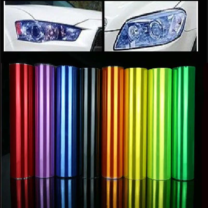 100cmX30cm Car headlight sticker Tint Headlight light film Decal Tint