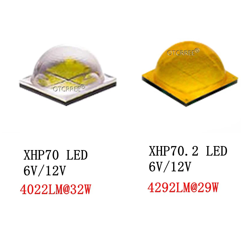 1 шт. CREE XHP50 XHP70 XHP50.2 XHP70.2 2-го поколения холодный Нейтральный Теплый белый 18 Вт 32 Вт светодиодный излучатель бисера diy фонарик лампа