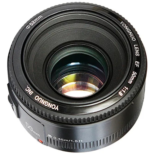 Объектив Yongnuo YN 50 мм f/1 8 для Nikon | Электроника