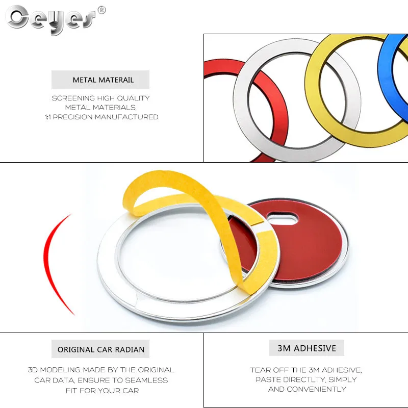 Start Engine Button Ring for TOYOTA (17)