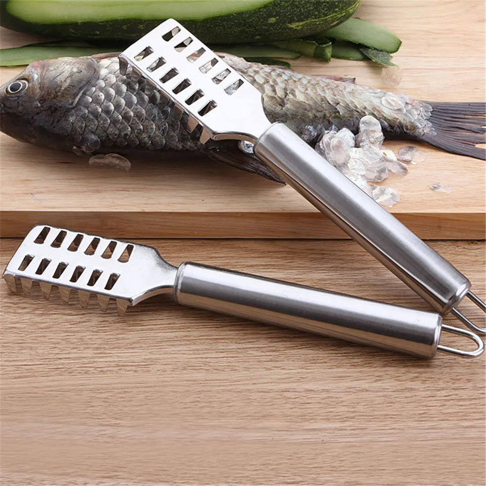 1pcs Fish Skin Cleaning Scraper Peeler Kitchen Fish Scale Remover