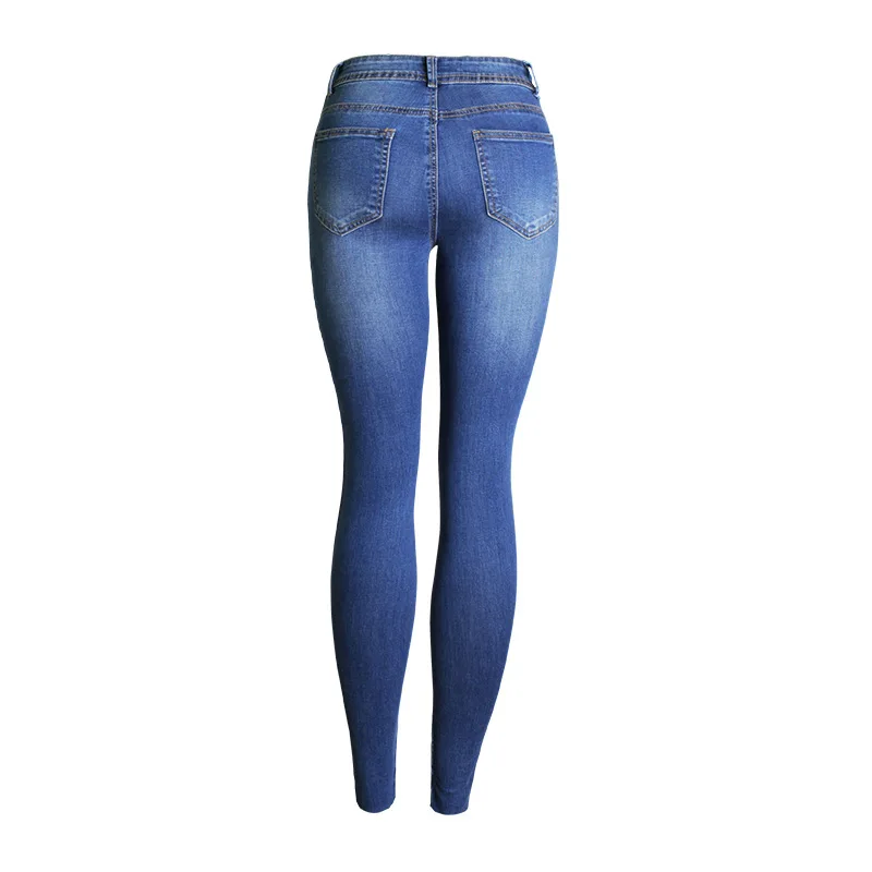 Осень-зима, обтягивающие винтажные джинсы с цветами, женские сексуальные обтягивающие Стрейчевые джинсы с вышивкой, женские узкие джинсы, синие штаны