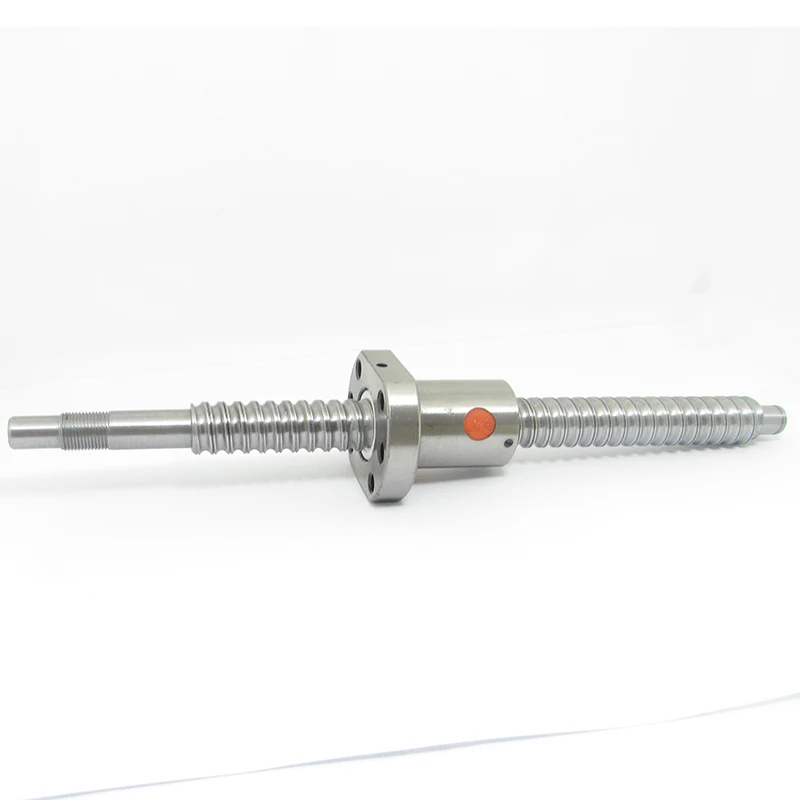 

SFU1204 200 250 300 350 400 450 500 550 600mm rolled ball screw C7 with 1204 flange single ball nut BK/BF10 end machined CNC