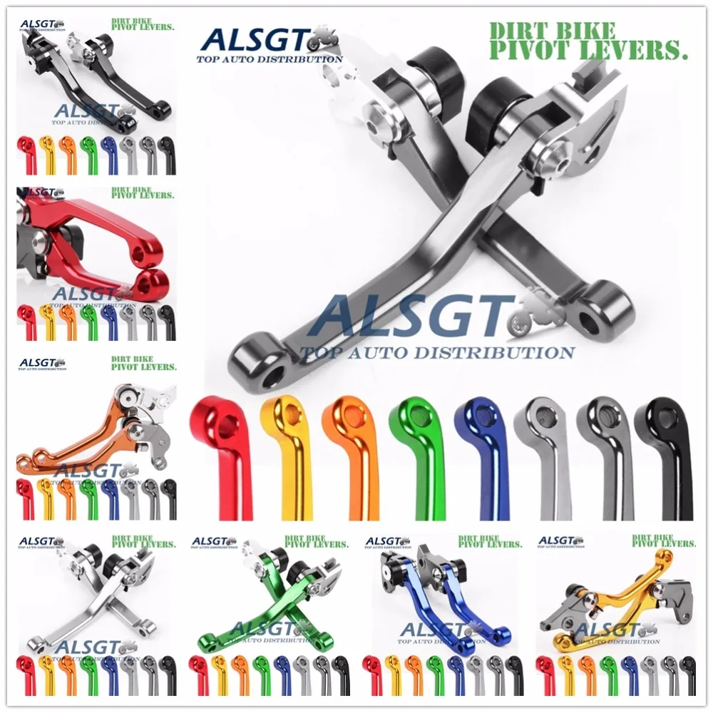 

For Suzuki RM125 RM250 RMX250 DR350 (not dual-sport) RM 125 RMX 250 DR 350 CNC Pivot Racing Dirt Bike Clutch Brake Levers