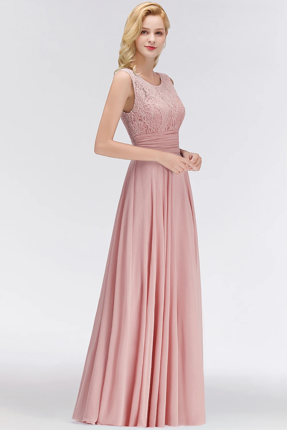 Элегантные розовые бордовые шифоновые длинные свадебные платья без рукавов пригласительные на свадьбу халат demoiselle d'honneur