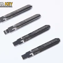 10 шт. Выгравированный линейный ключ для 2 в 1 LiShi toy43r весы режа зубы Заготовка ключа замка зажигания автомобиля слесарный инструмент Поставки