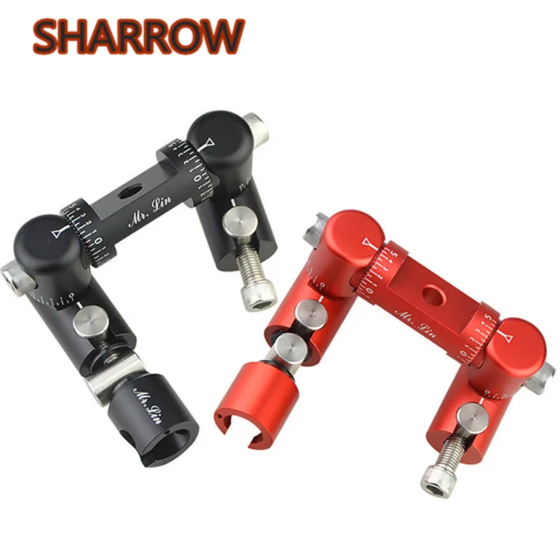 Bow Archery Stabilizer Double Side Adjustable V-Bar Mount Quick Disconnect 