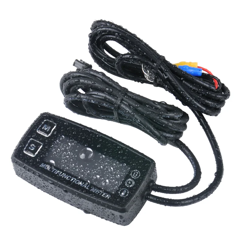  LED Tach/Hour Meter thermometer temperature meter for gasoline marine outboard paramotor trimmer cu - 32729825538
