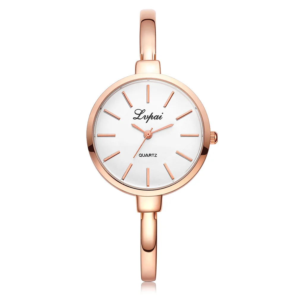 

Fashion watch popular exquisite scale watch lvpai women's simple and compact alloy watch casual elegance