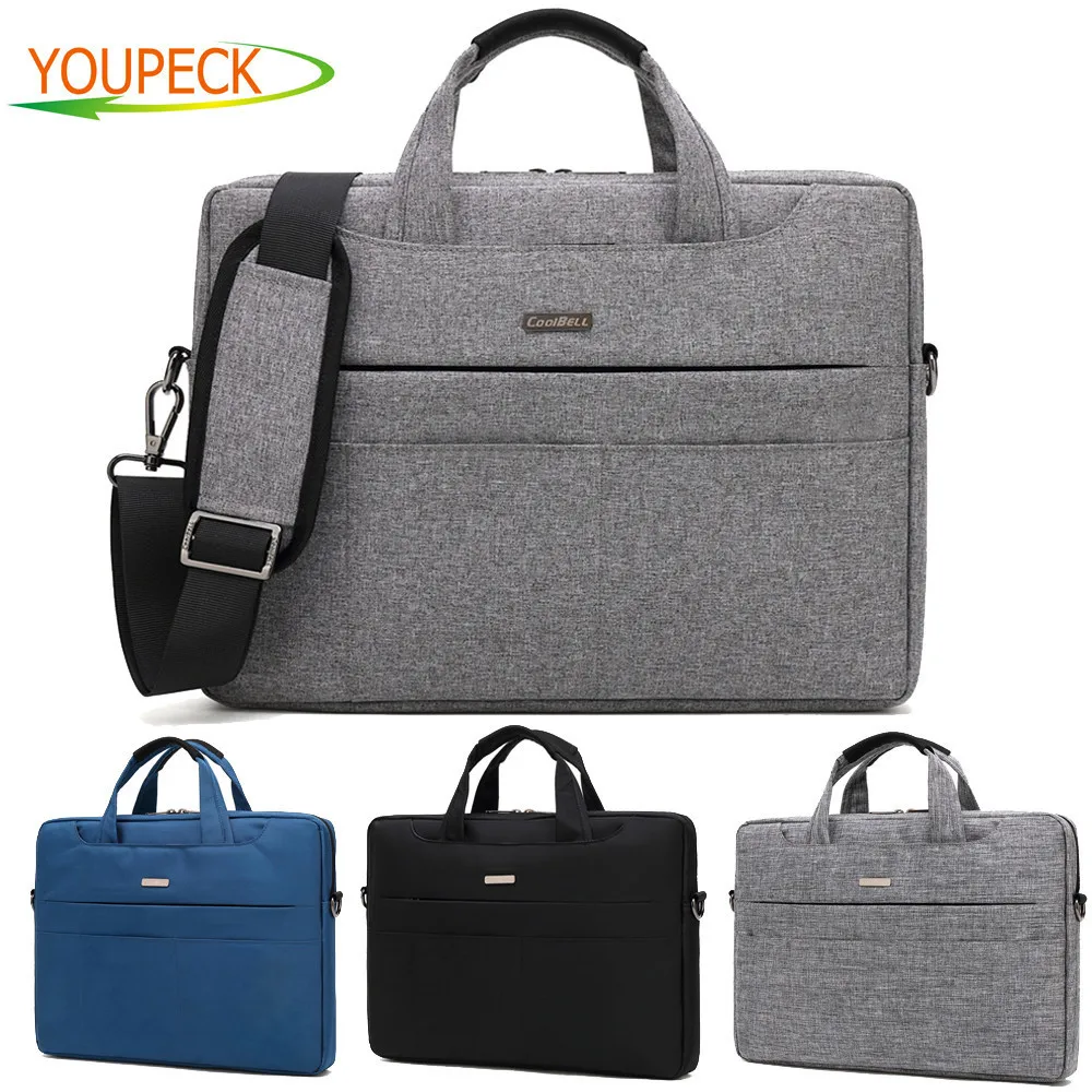 

Coolbell Brand Laptop Bag 15.6 14 13.3 12 inch Notebook Shoulder Messenger Bag Computer Sleeve Sling Case for Macbook Pro 13 15