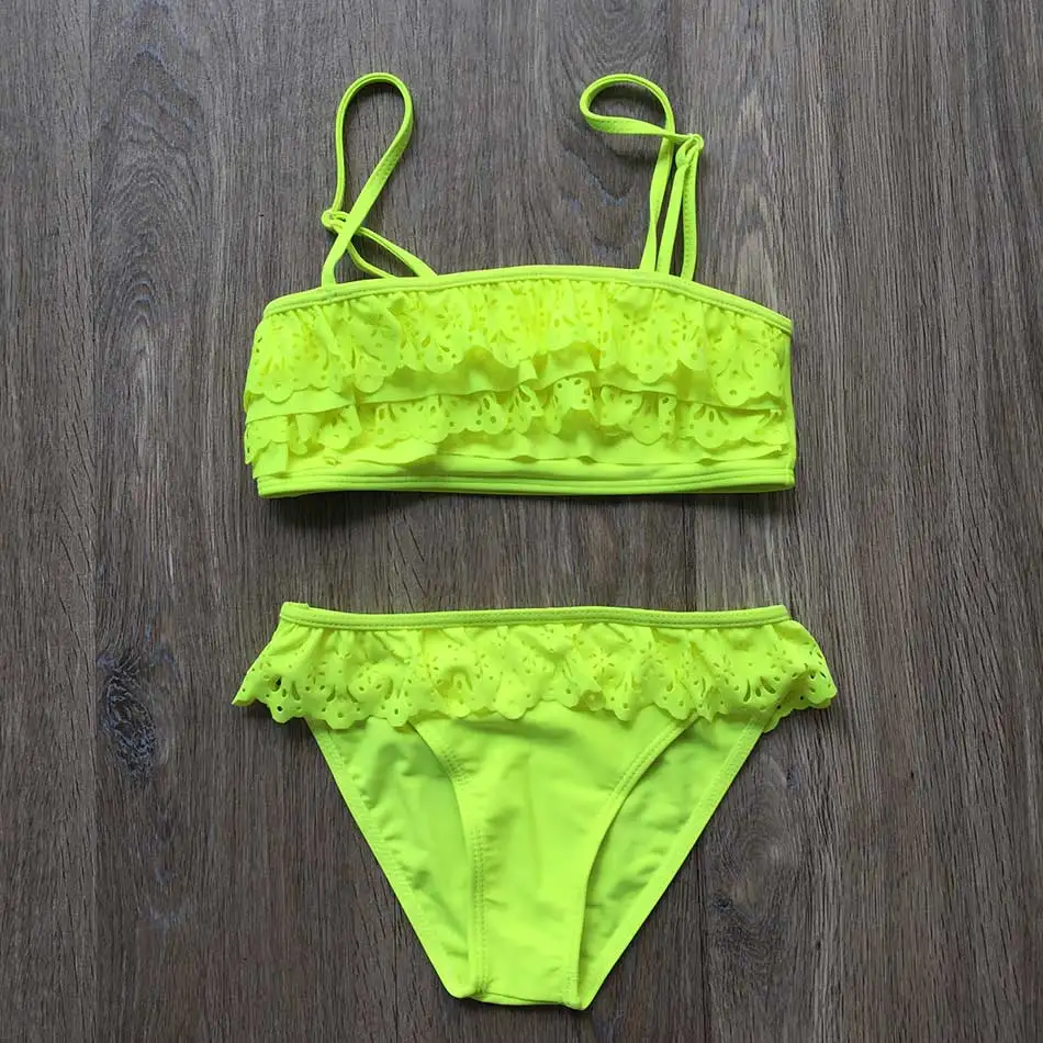 Children Swimwear Yellow