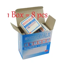 8 Pieces set Weight Lifting Sports Chalk Magnesium Gymnastic Sport Climbing Gym Magnesium Block Barbell font