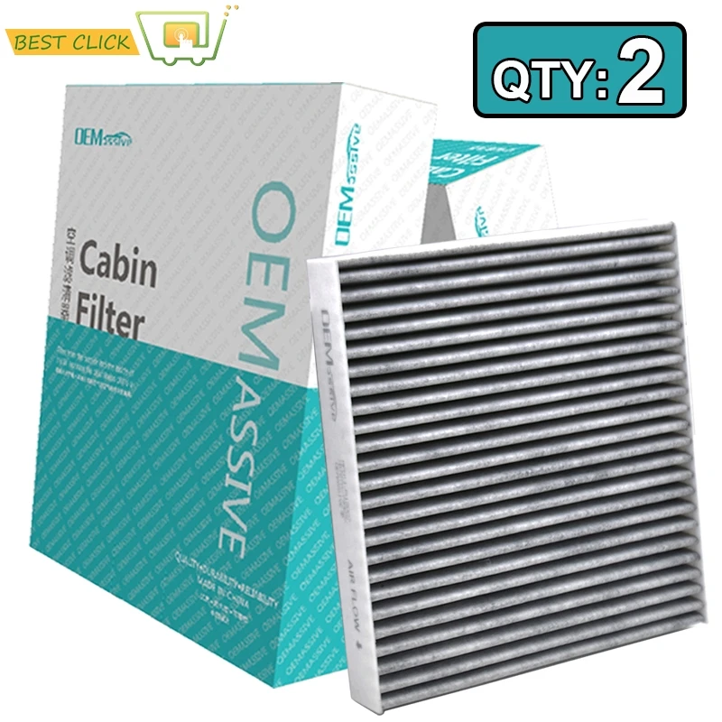 2x Car Pollen Cabin Air Filter For Nissan Murano Teana X Trail
