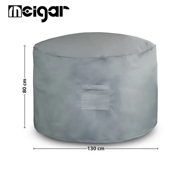 Round Outdoor Furniture Cover 130x80cm Waterproof Garden Patio Table Round Outdoor Furniture Cover 130x80cm Waterproof Garden Patio Table Chair Set Protective Cover Yard Supplies All - Round Outdoor Furniture Cover 130x80cm Waterproof Garden Patio Table