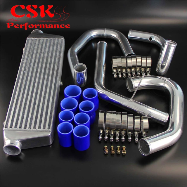 High Performance Upgrade FMIC Turbo Intercooler + Piping Kit Fits For