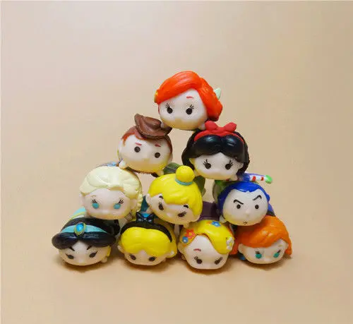 10pcs Princess &amp Toy Story Woody Buzz Lightyear Tsum PVC Action Figure 3.5cm Anime Collectible Model | Игрушки и хобби