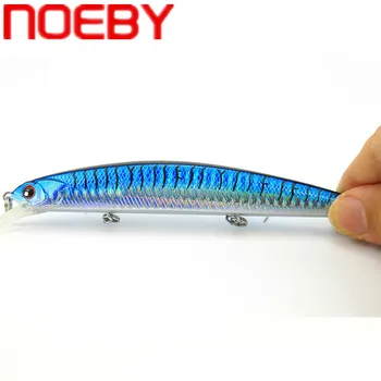 

Noeby Floating Minnow Bait 130mm/19g Diving0-1.2m Hard Fishing Lure VMC Hooks Bass Lures Isca Artificial Para Pesca Leurre Peche