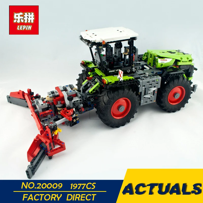 

LEPIN 20009 1977Pcs Technic Technic Claas Xerion 5000 Trac Vc Model Building Kit figures Blocks Brick Toy Gift compatible 42054
