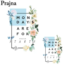 Prajna пользовательские Parches t-shirt теплопередача уровень моющиеся нашивки для одежды гладить на патч куртка термонаклейка E