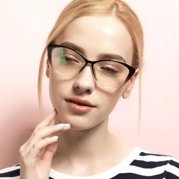 

Frames Clear Lens Vintage TR90 Optical Spectacle Acetate Glasses Eyewear Frame Retro Fashion Women Cat Eye Eyeglasses