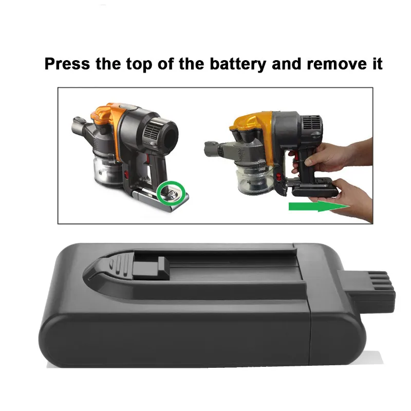 dyson toy vacuum battery
