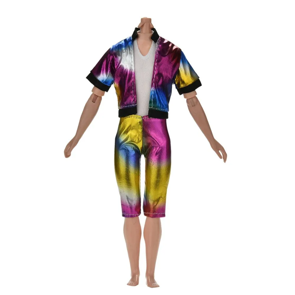 Модный костюм, 1 комплект, кукла принца Кена, одежда, крутой наряд для куклы, кукла Кена, лучший подарок на день рождения для детей - Цвет: as pic